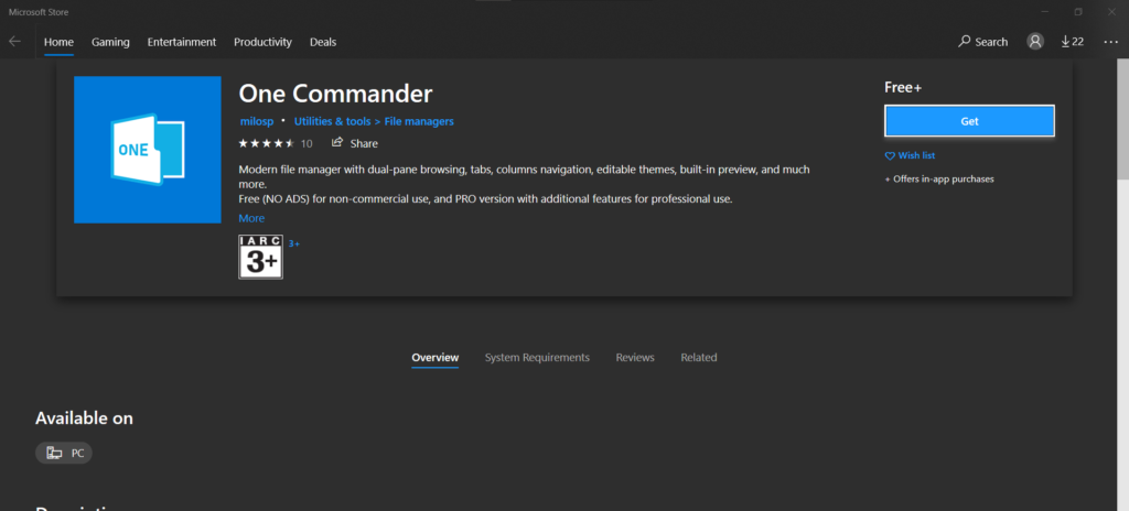 One commander app